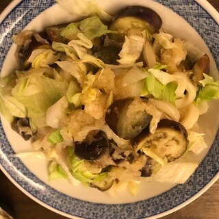 レンジで簡単♪みぞれサラダうどん★ダイエットにも。